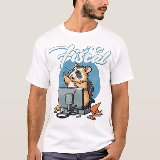 Laten we fiscaal worden t-shirt (Voorkant)