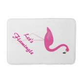 Laten we Flamingle Bath Matt Flamingle Badmat (Voorkant)