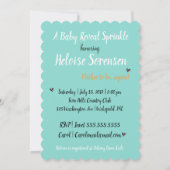 Laten we Flamingle Flamingo Baby Party Kaart (Achterkant)