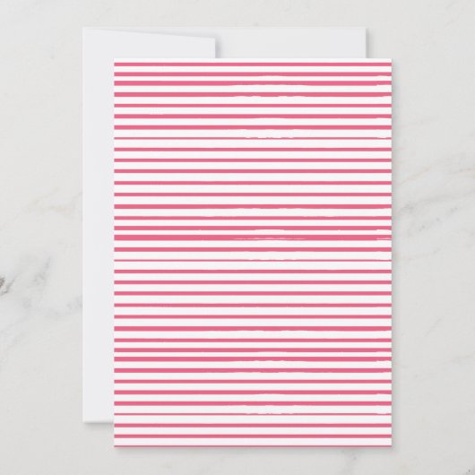 Laten we Flamingle Flamingo Tropical Baby shower a Kaart (Achterkant)