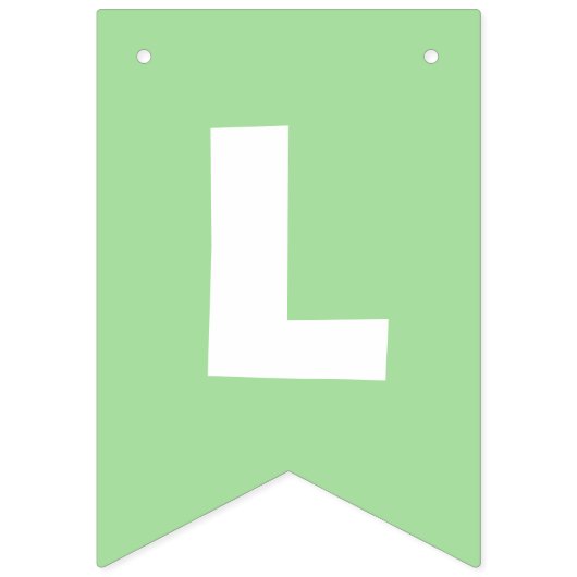 Laten we Flamingle Roze Meisje Tropische Verjaarda Vlaggetjes (Tweede vlag)