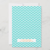 Laten we Flamingle Tropical Birthday Invitation Kaart (Achterkant)