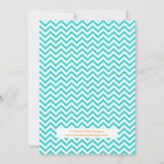 Laten we Flamingle Tropical Birthday Invitation Kaart (Achterkant)