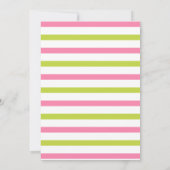 Laten we Flamingle! Tropische Flamingo Birthday Pa Kaart (Achterkant)