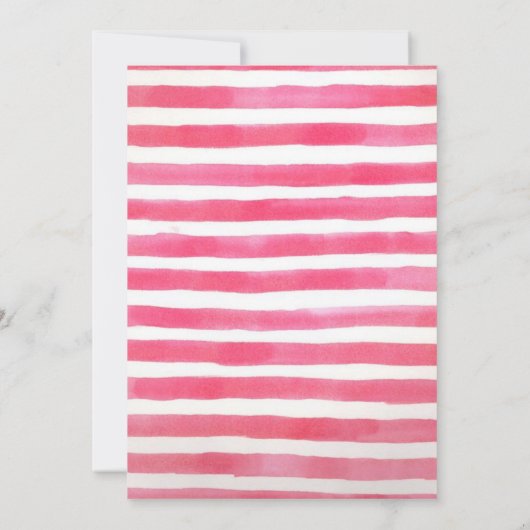 Laten we Flamingle! Uitnodiging voor poolpartijen (Achterkant)