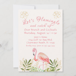 Laten we Flamingle Women's Get Collecitation Kaart
