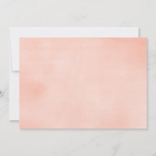 Laten we flamingo meisje baby shower kaart (Achterkant)