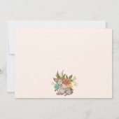 Laten we flutter en draai, feestdag kaart (Achterkant)