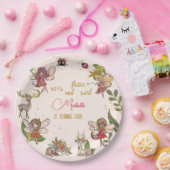 Laten we flutter en draai, feestdag papieren bordje (Feest)