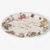 Laten we flutter en draai, feestdag papieren bordje (Gekanteld)