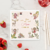 Laten we flutter en draai, feestdag servet (Insitu)