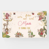 Laten we flutter en draai, feestdag spandoek (Horizontaal)