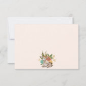 Laten we flutter en vrolijk worden. kaart (Achterkant)