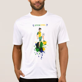 Laten we Football afspelen T-shirt
