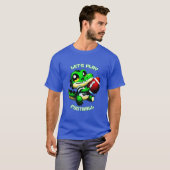 Laten we Football Schattigee Gator spelen T-shirt (Voorkant volledig)