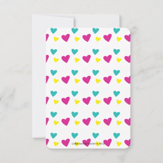 Laten we Friends FURR-ever Classroom Valentijn zij Kaart (Achterkant)