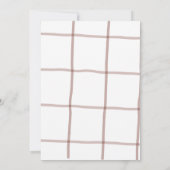 Laten we Friendsgiving Potluck organiseren Kaart (Achterkant)