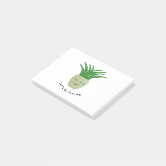 Laten we Frontex Fern zijn Post-it® Notes (Schuin)