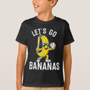 Laten we gaan banaan lange mouw  t-shirt