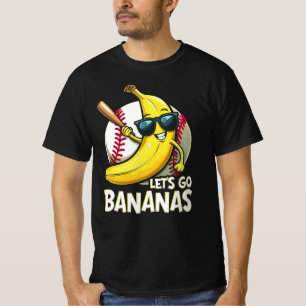 Laten we gaan Bananen Grappige Bananenliefhebber T-shirt