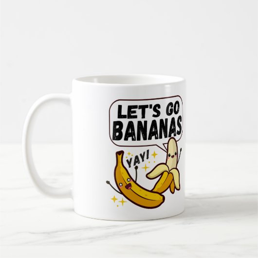 Laten we gaan Bananen Koffiemok (Links)