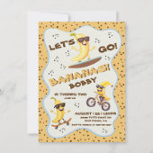 Laten we gaan Bananen Sportief Grappig Verjaardags Kaart (Voorkant)