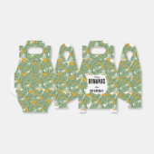 Laten we gaan Bananen Tropische Verjaardag Thema Bedankdoosjes (Uitgevouwen)