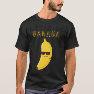 Laten we gaan bananen voor schattige jongen en mei t-shirt