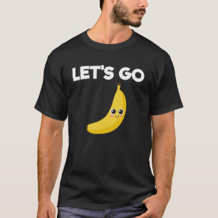 Laten we gaan bananen voor schattige jongen en mei t-shirt