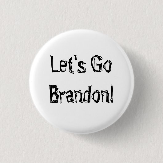 Laten we gaan Bandon Button (Voorkant)