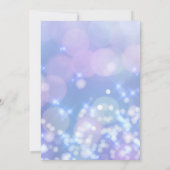 Laten we gaan branden - Blue Sparkles Funny Hanukk Kaart (Achterkant)