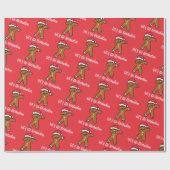 Laten we gaan Brandon Biden Gingerbrood Man Holida Cadeaupapier (Vlak)