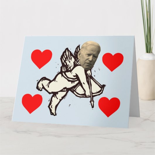 Laten we gaan brandon biden valentijnskaarten kaart (Voorkant)