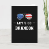 Laten we gaan Brandon Conservative US Flag JB Kaart (Voorkant)