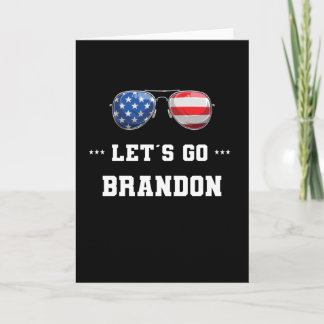 Laten we gaan Brandon Conservative US Flag JB Kaart