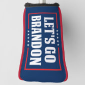 Laten we gaan Brandon fjb grappige anti-joe Biden Golfheadcover (Draai 90)