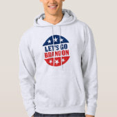 Laten we gaan Brandon fjb grappige anti-joe Biden  Hoodie (Voorkant)