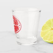 Laten we gaan Brandon fjb grappige anti-joe Biden  Shot Glas (Rechts)