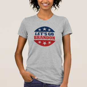Laten we gaan Brandon fjb grappige anti-joe Biden  T-shirt