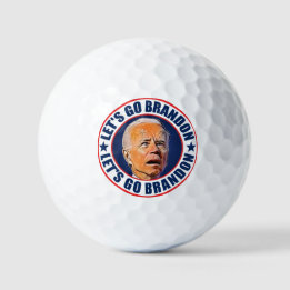 Laten we gaan Brandon FJB pro trump 2024 Golfballen