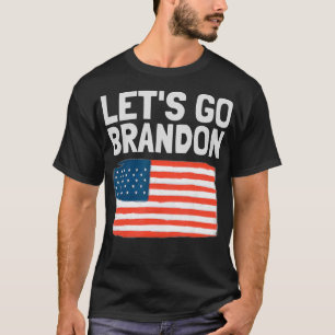 Laten we gaan Brandon Funny Trending Parody Meme T-shirt