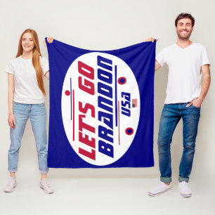 Laten we gaan Brandon Heeft vertegenwoordiging? Fleece Deken