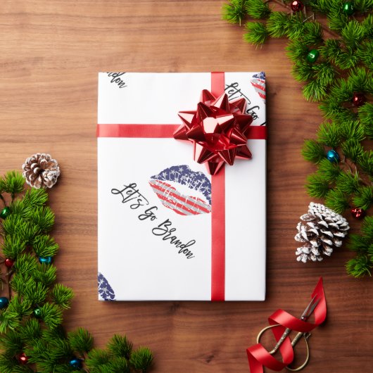 Laten we gaan Brandon Joe Biden Cadeaupapier (Feestdagen Geschenken)