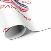 Laten we gaan Brandon Joe Biden, een drukke vlag K Cadeaupapier (Rol Hoek)