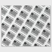 Laten we gaan Brandon Joe Biden-vlag. Cadeaupapier (Vlak)