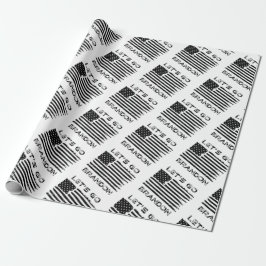 Laten we gaan Brandon Joe Biden-vlag. Cadeaupapier