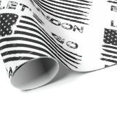 Laten we gaan Brandon Joe Biden-vlag. Cadeaupapier (Rol Hoek)