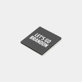 laten we gaan brandon post-it® notes (Schuin)