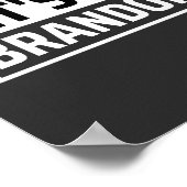 laten we gaan brandon poster (Hoek)