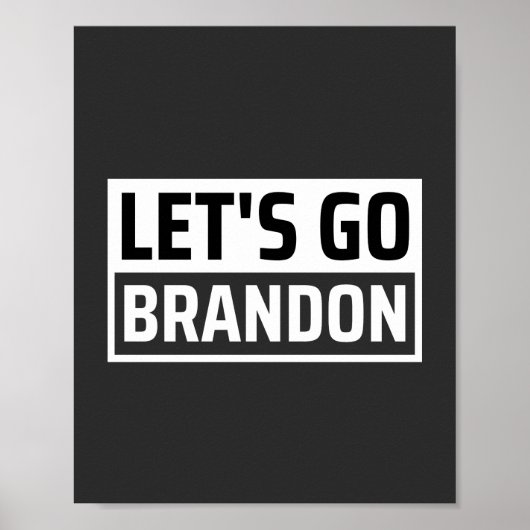 laten we gaan brandon poster (Voorkant)